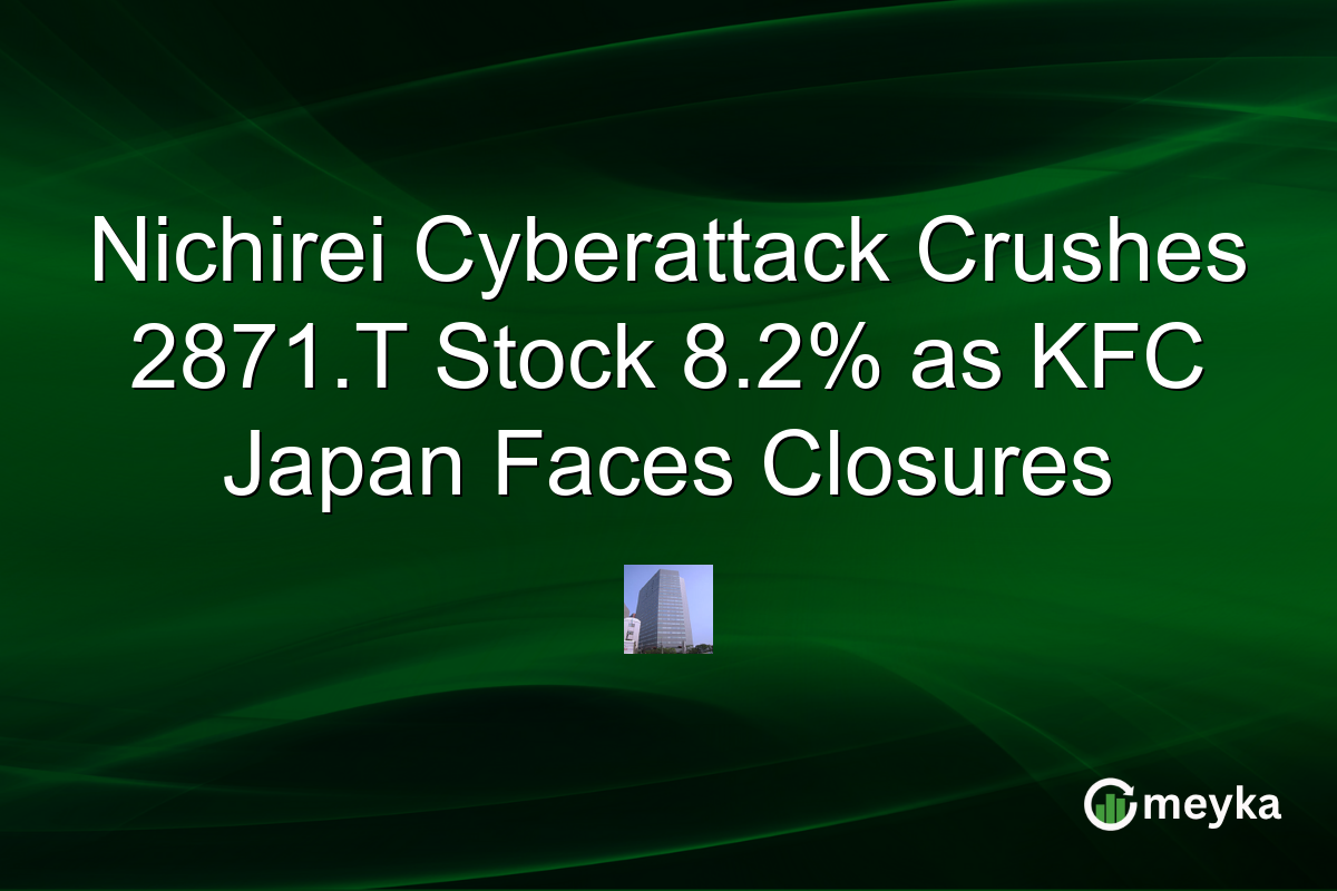 Nichirei Cyberattack Crushes 2871.T Stock 8.2% as KFC Japan Faces Closures