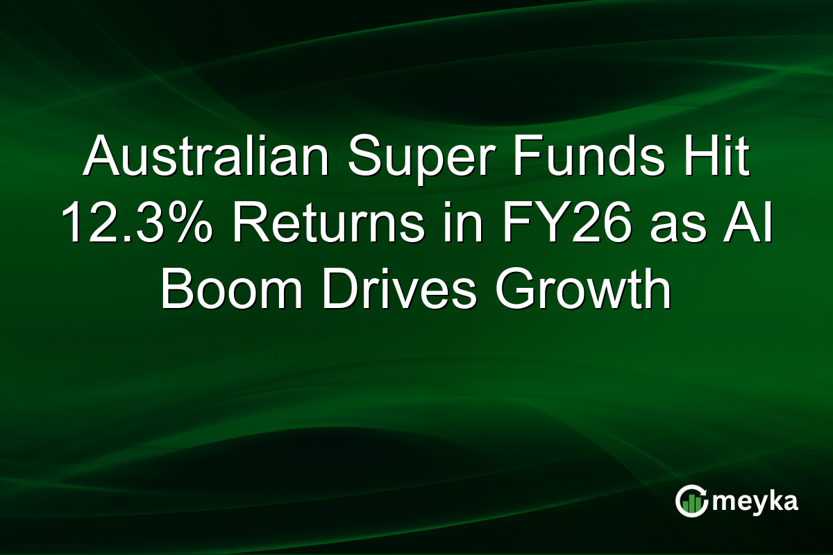 Australian Super Funds Hit 12.3% Returns in FY26 as AI Boom Drives Growth