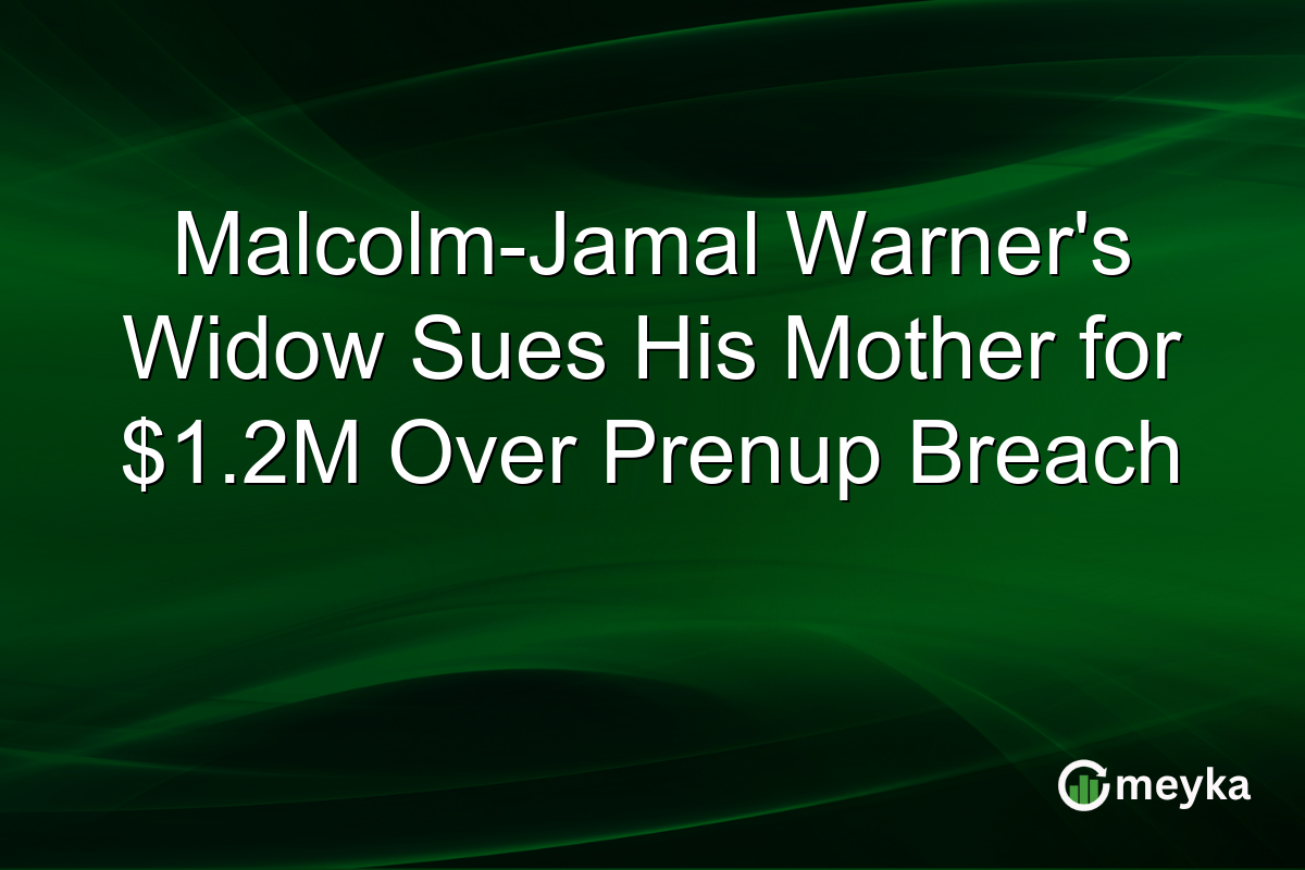 Malcolm-Jamal Warner’s Widow Sues His Mother for $1.2M Over Prenup Breach