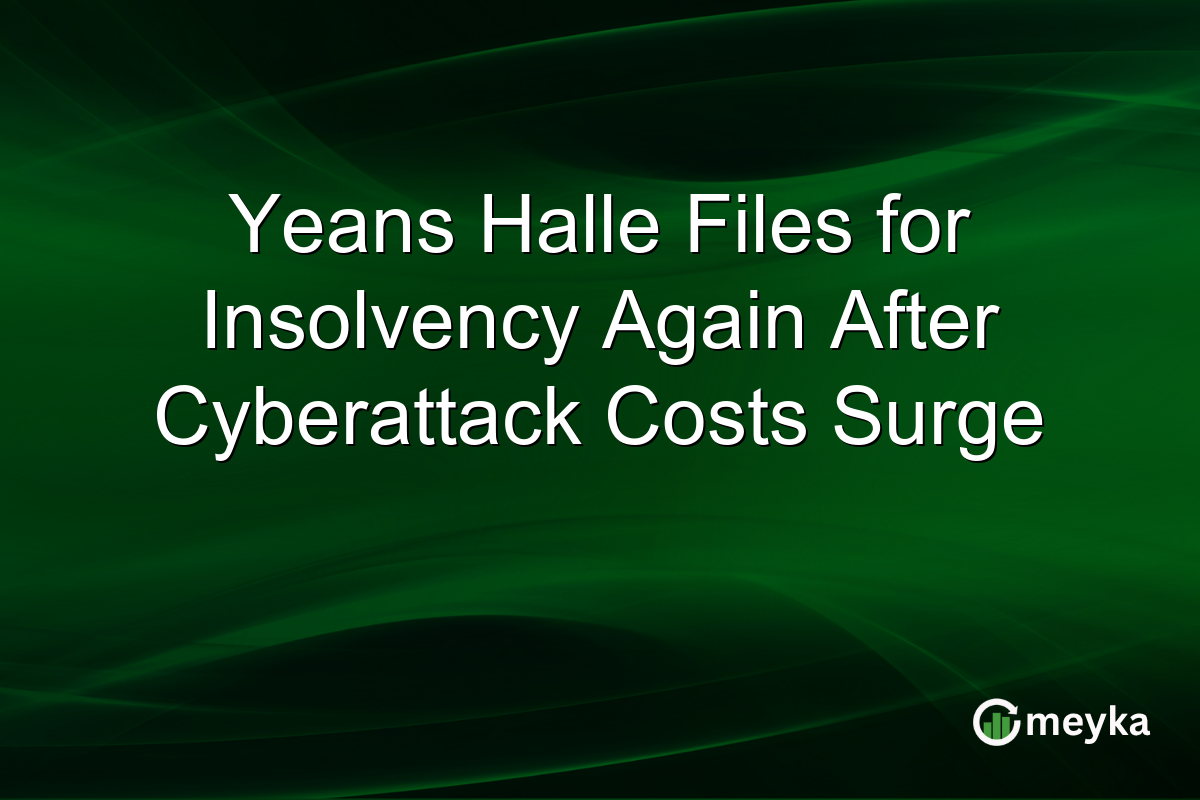 Yeans Halle Files for Insolvency Again After Cyberattack Costs Surge
