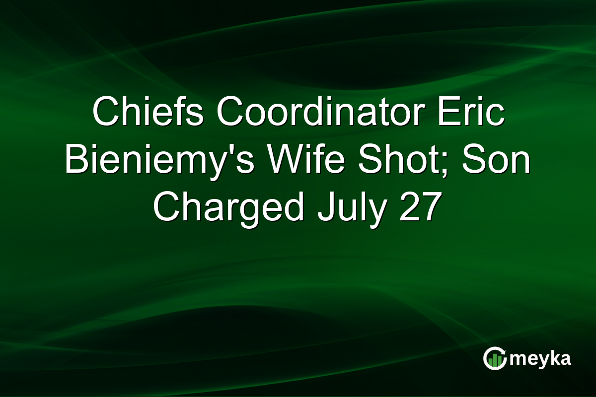Chiefs Coordinator Eric Bieniemy’s Wife Shot; Son Charged July 27