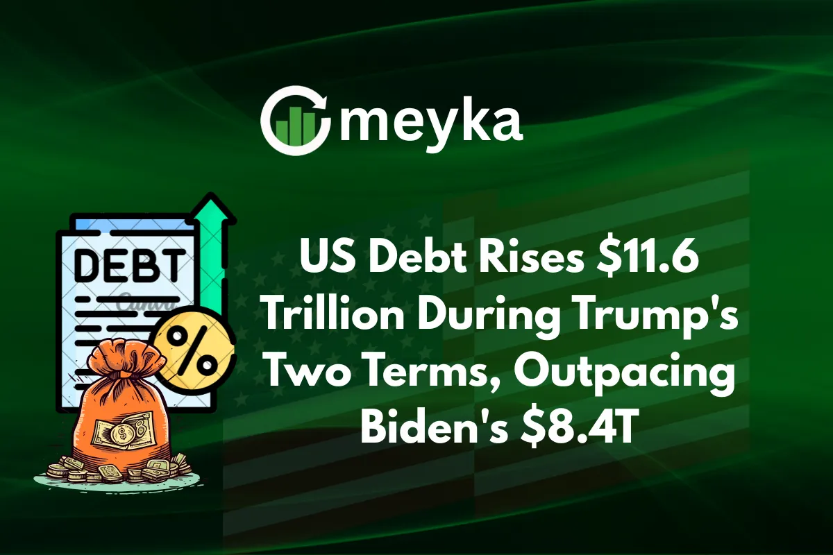 US Debt Rises $11.6 Trillion During Trump’s Two Terms, Outpacing Biden’s $8.4T