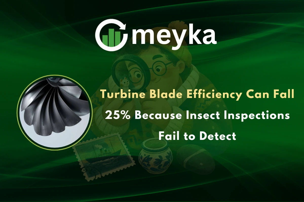 Turbine Blade Efficiency Can Fall 25% Because Insect Inspections Fail to Detect