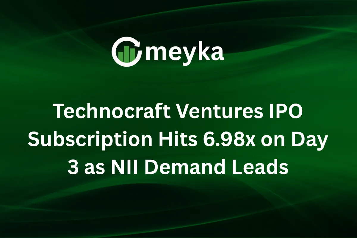 Technocraft Ventures IPO Subscription Hits 6.98x on Day 3 as NII Demand Leads
