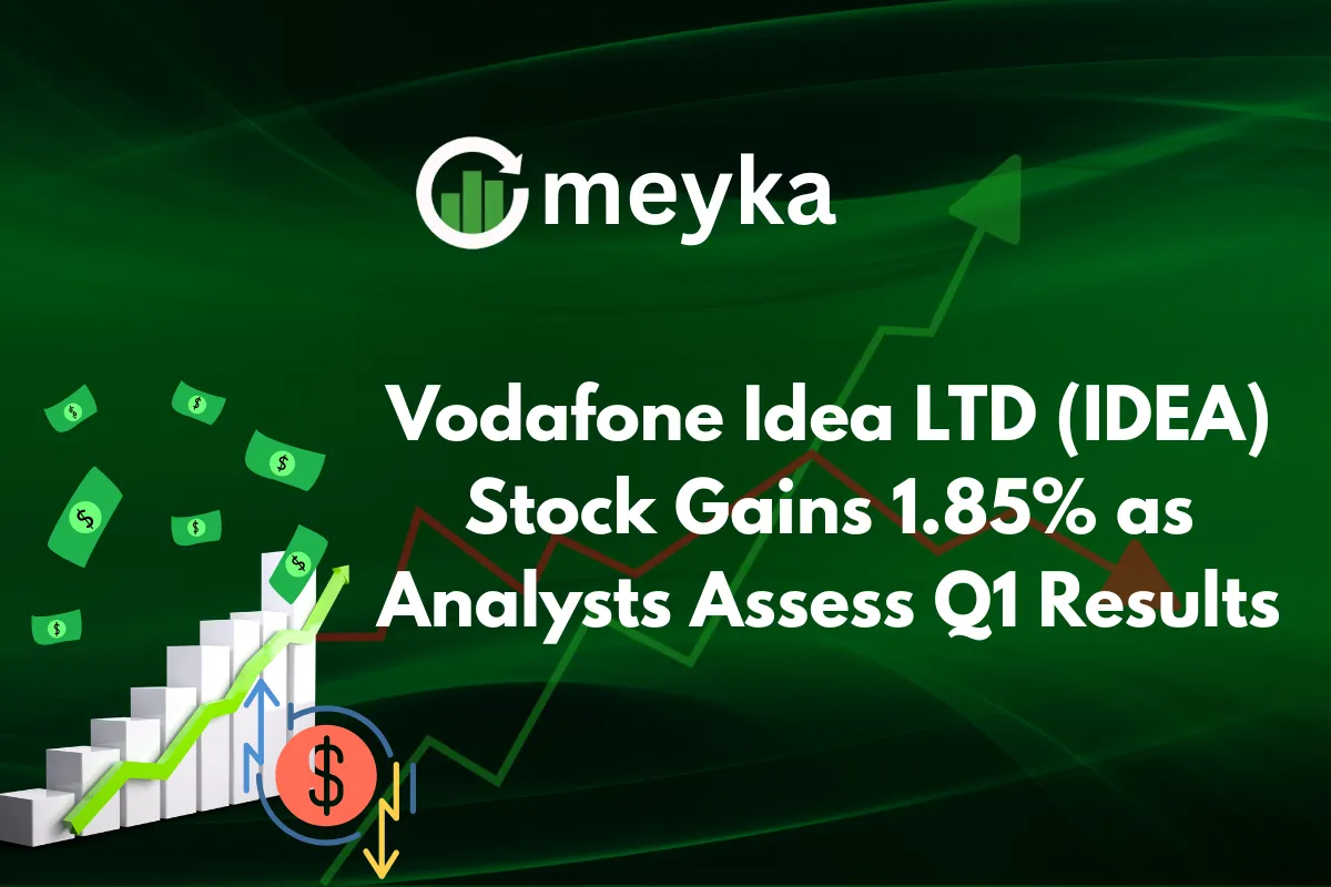 Vodafone Idea LTD (IDEA) Stock Gains 1.85% as Analysts Assess Q1 Results
