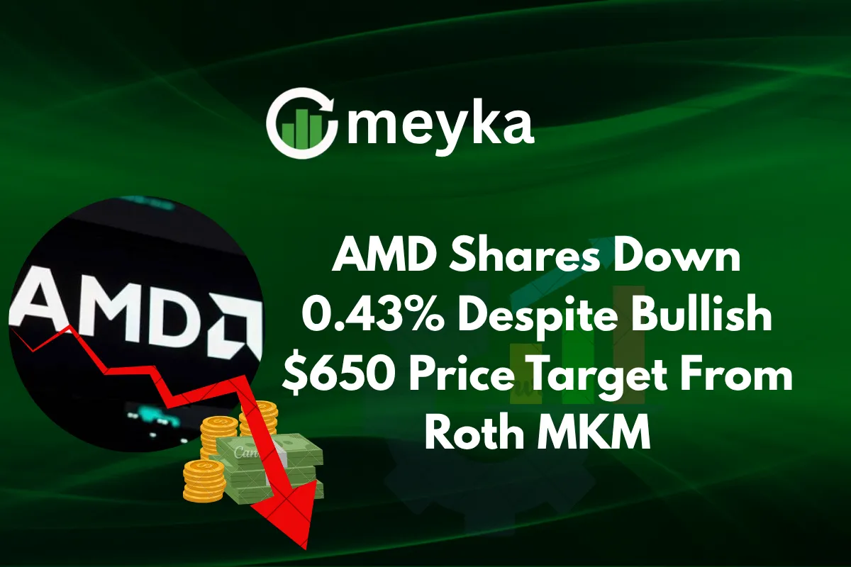 AMD Shares Down 0.43% Despite Bullish $650 Price Target From Roth MKM