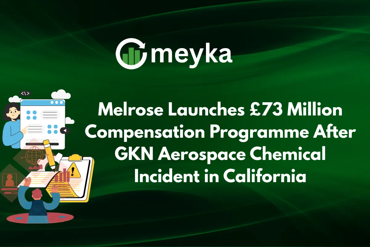 Melrose Launches £73 Million Compensation Programme After GKN Aerospace Chemical Incident in California
