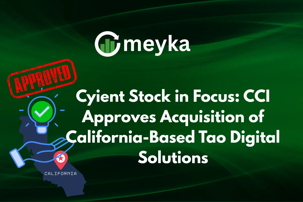 Cyient Stock in Focus: CCI Approves Acquisition of California-Based Tao Digital Solutions