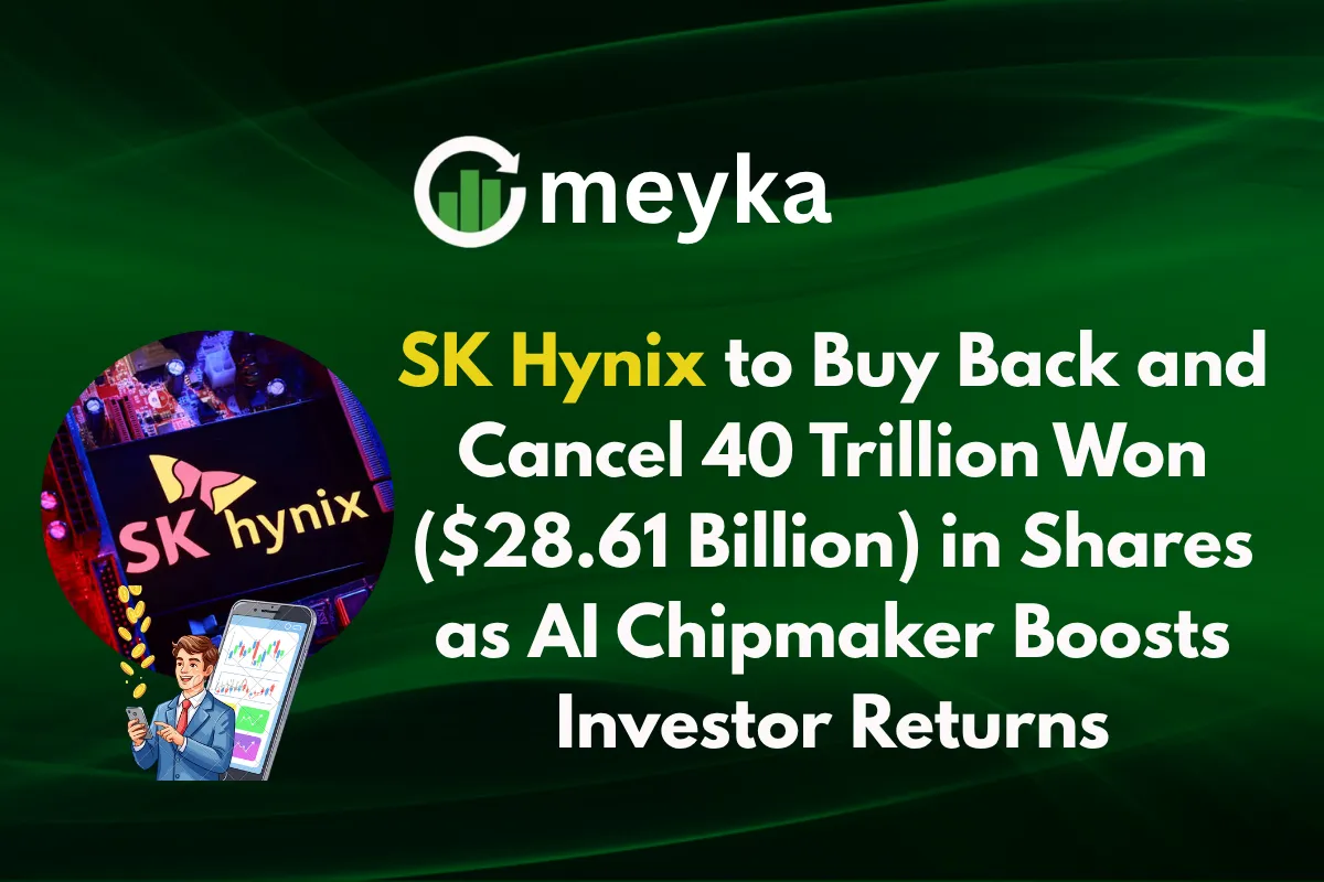 SK Hynix to Buy Back and Cancel 40 Trillion Won ($28.61 Billion) in Shares as AI Chipmaker Boosts Investor Returns