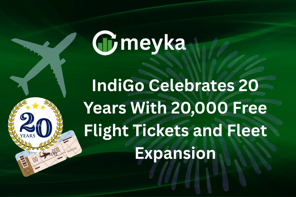 IndiGo Celebrates 20 Years With 20,000 Free Flight Tickets and Fleet Expansion