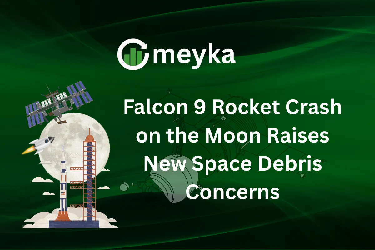 Falcon 9 Rocket Crash on the Moon Raises New Space Debris Concerns
