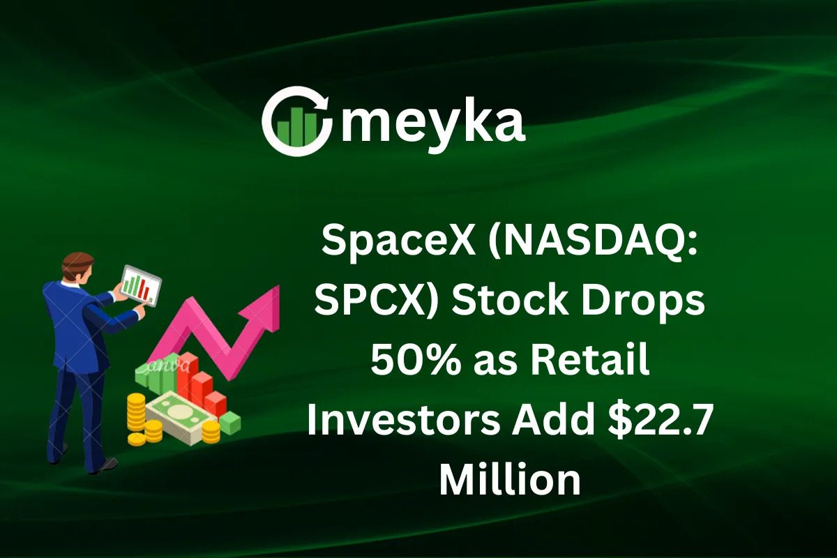 SpaceX (NASDAQ: SPCX) Stock Drops 50% as Retail Investors Add $22.7 Million