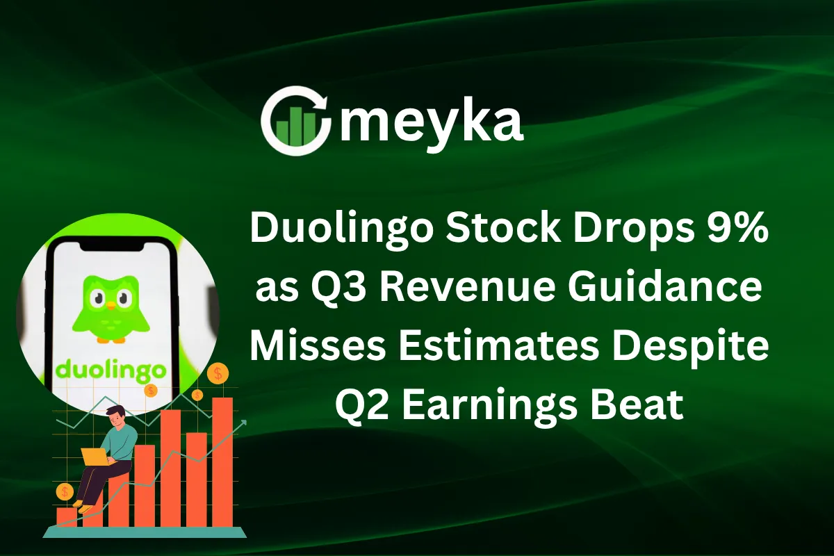 Duolingo Stock Drops 9% as Q3 Revenue Guidance Misses Estimates Despite Q2 Earnings Beat