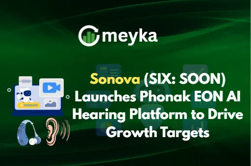 Sonova (SIX: SOON) Launches Phonak EON AI Hearing Platform to Drive Growth Targets