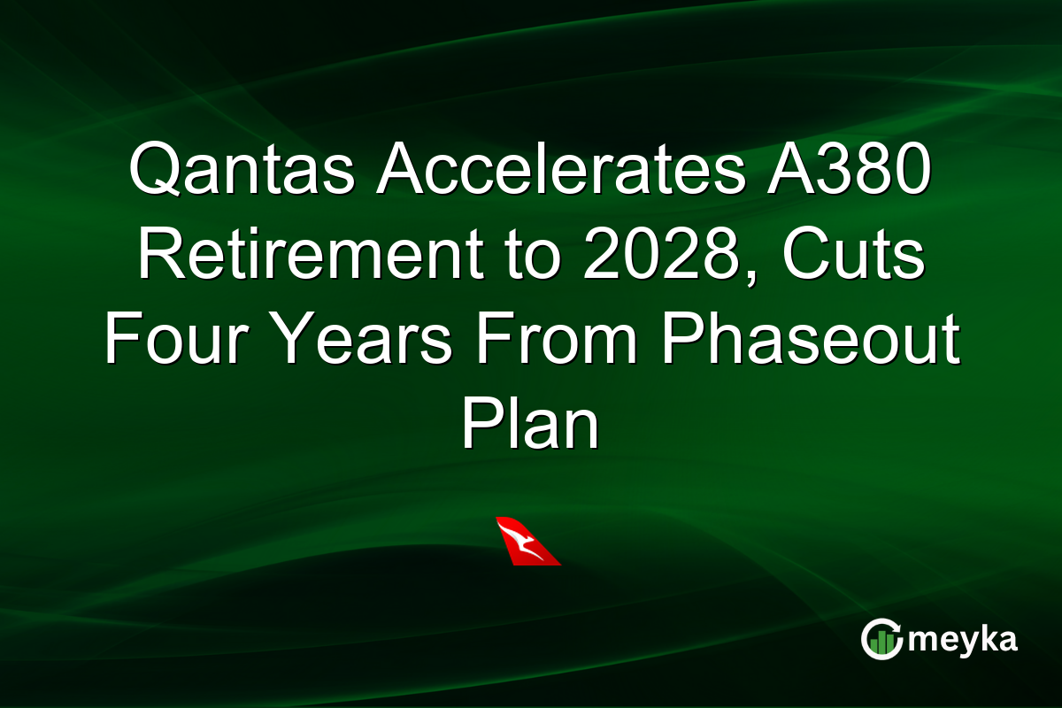 Qantas Accelerates A380 Retirement to 2028, Cuts Four Years From Phaseout Plan