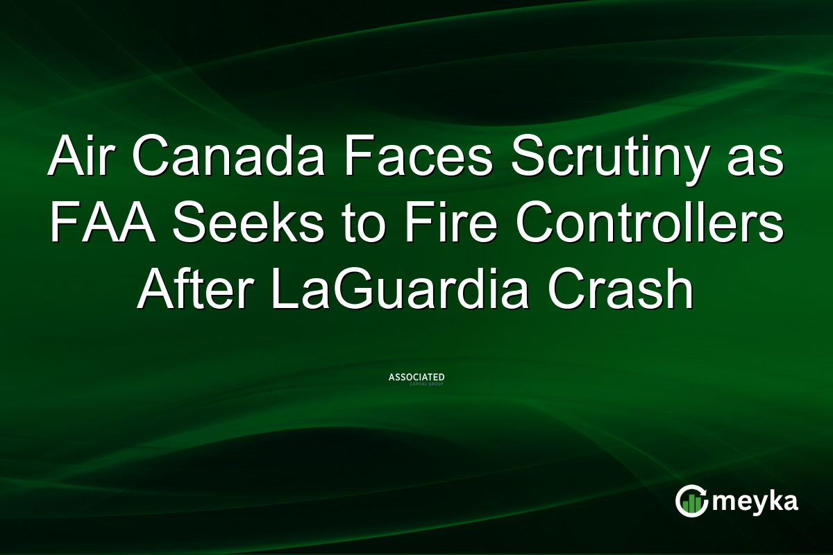 Air Canada Faces Scrutiny as FAA Seeks to Fire Controllers After LaGuardia Crash