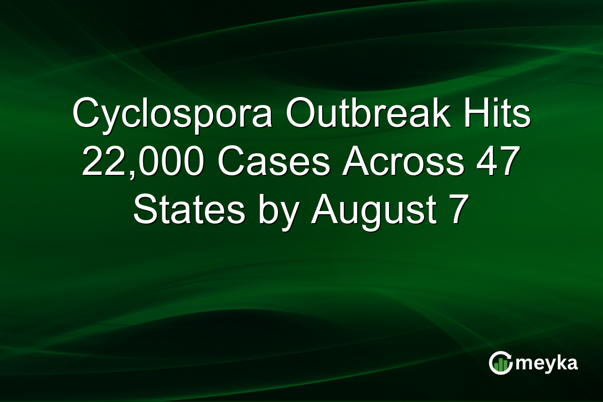 Cyclospora Outbreak Hits 22,000 Cases Across 47 States by August 7