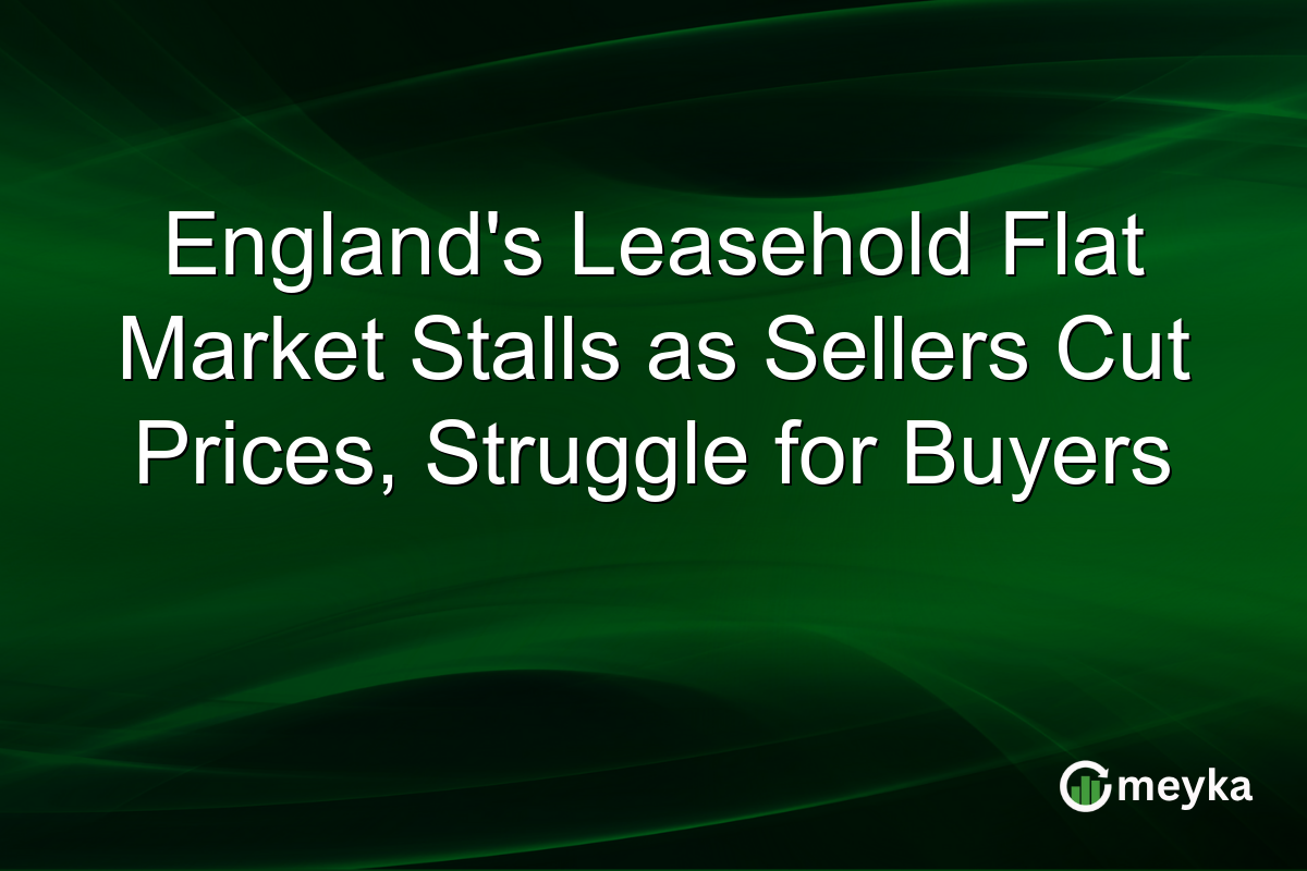 England’s Leasehold Flat Market Stalls as Sellers Cut Prices, Struggle for Buyers