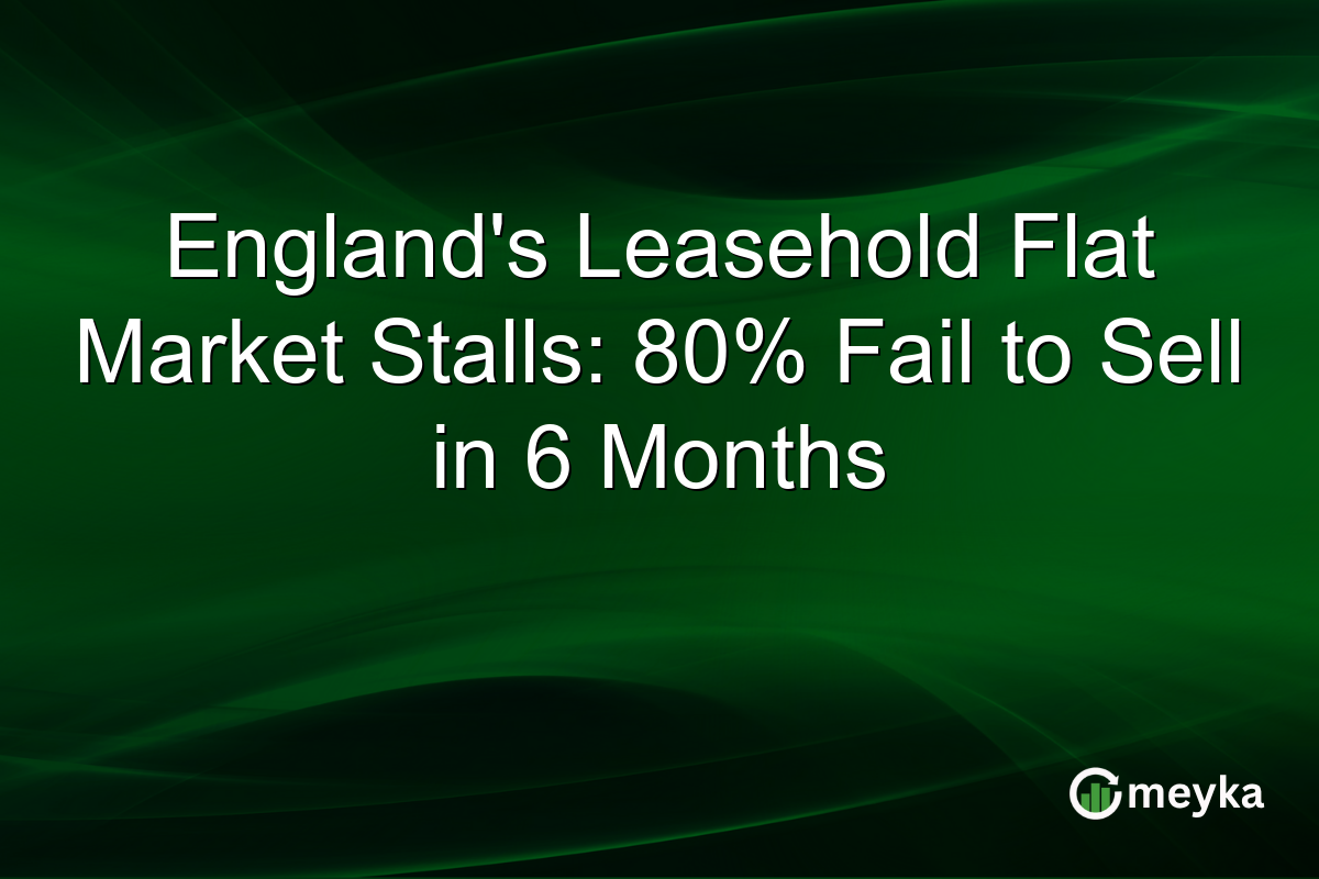 England’s Leasehold Flat Market Stalls: 80% Fail to Sell in 6 Months