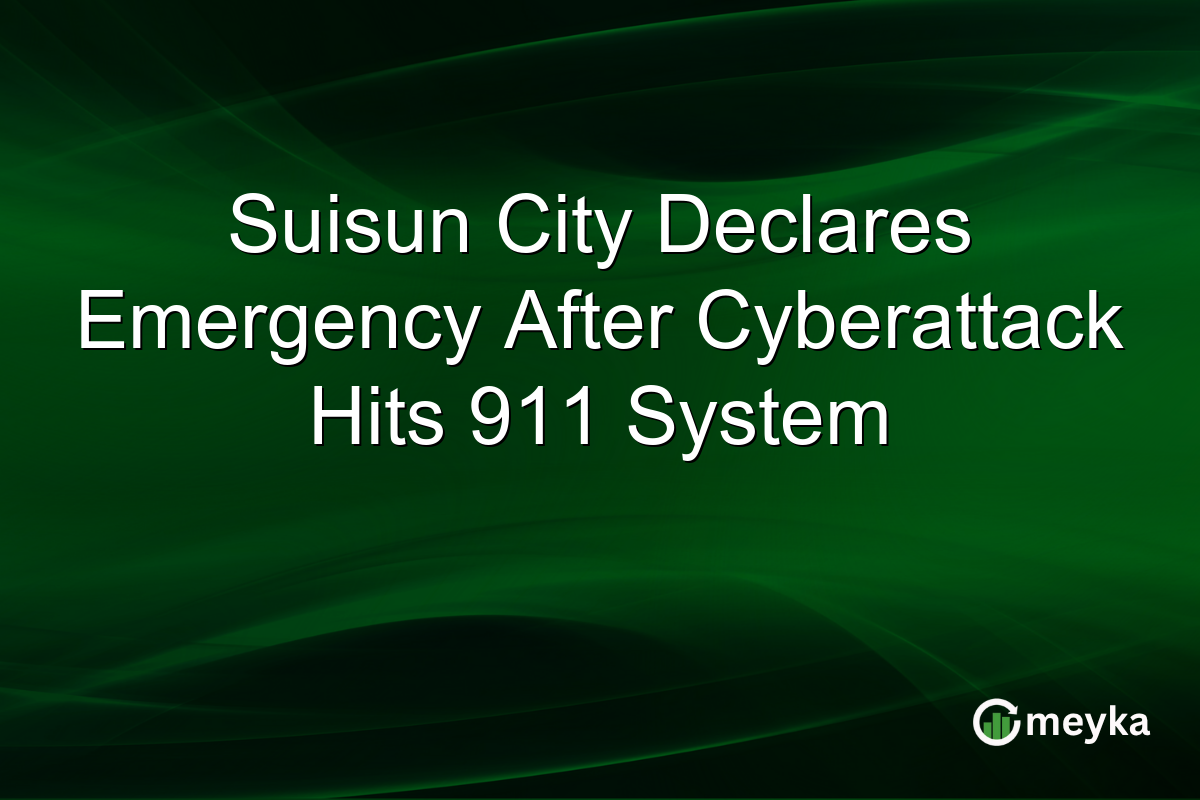 Suisun City Declares Emergency After Cyberattack Hits 911 System