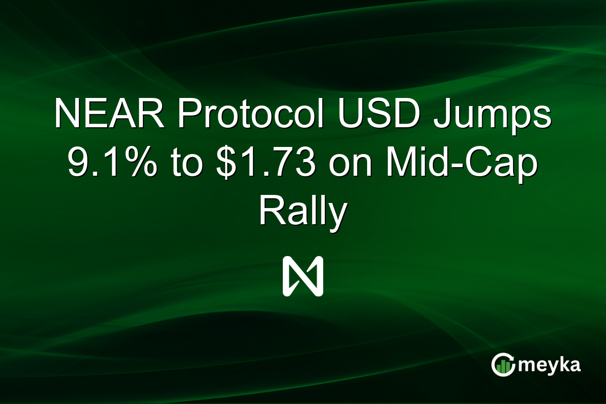 NEAR Protocol USD Jumps 9.1% to $1.73 on Mid-Cap Rally