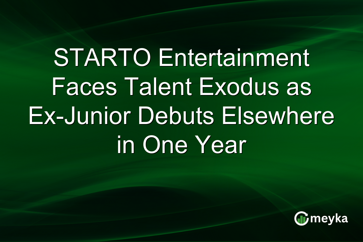 STARTO Entertainment Faces Talent Exodus as Ex-Junior Debuts Elsewhere in One Year