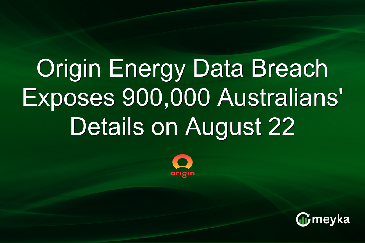 Origin Energy Data Breach Exposes 900,000 Australians’ Details on August 22