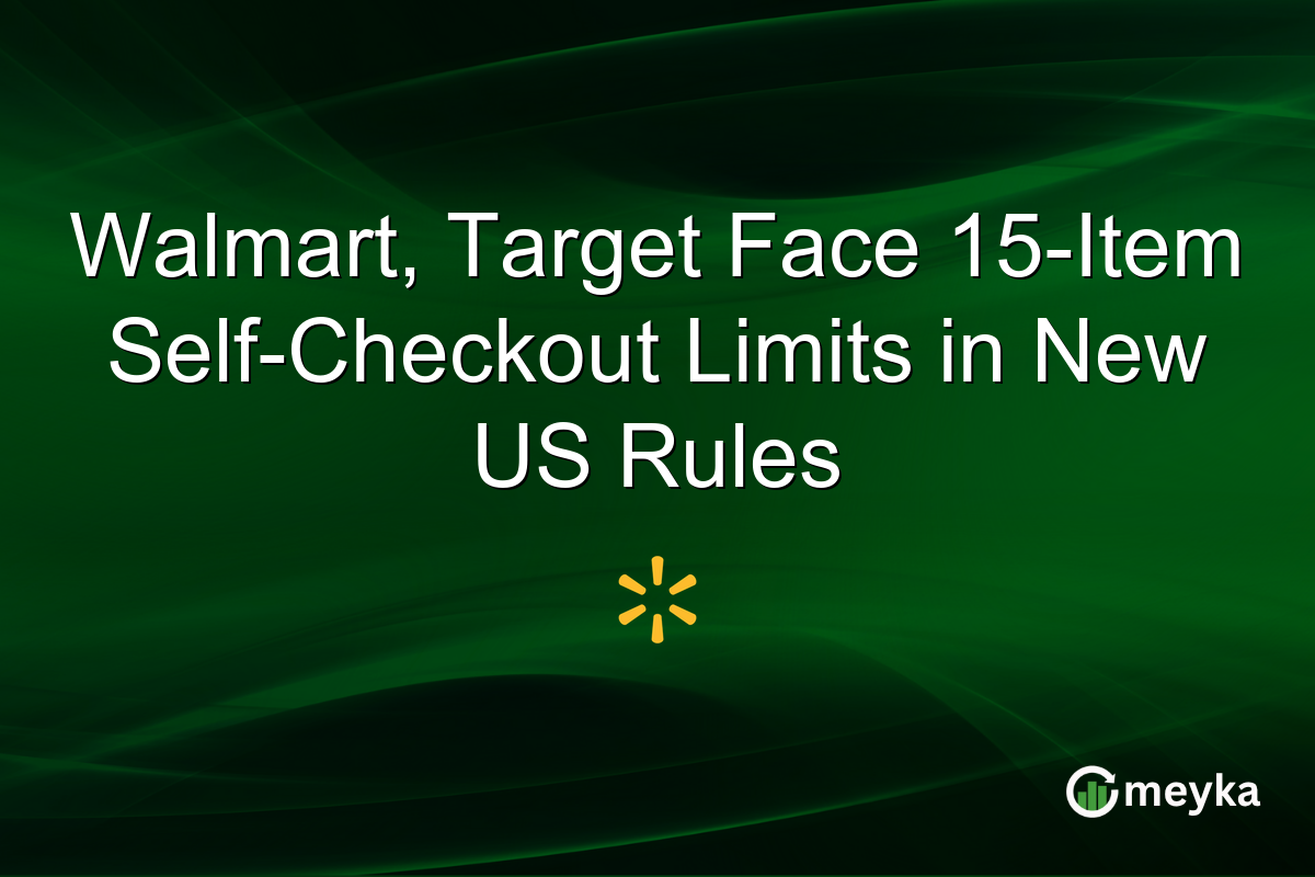 Walmart, Target Face 15-Item Self-Checkout Limits in New US Rules