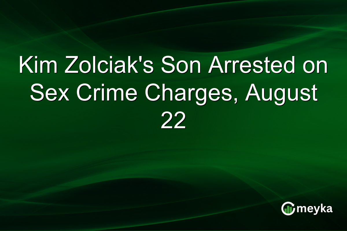 Kim Zolciak’s Son Arrested on Sex Crime Charges, August 22