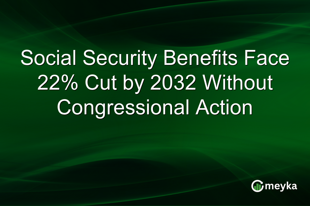 Social Security Benefits Face 22% Cut by 2032 Without Congressional Action