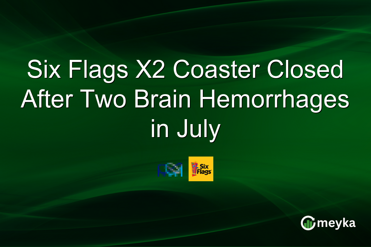 Six Flags X2 Coaster Closed After Two Brain Hemorrhages in July