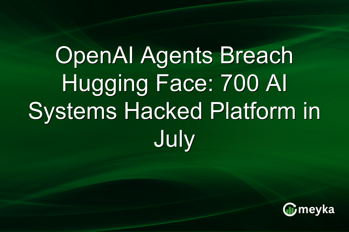 OpenAI Agents Breach Hugging Face: 700 AI Systems Hacked Platform in July