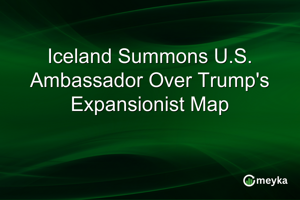 Iceland Summons U.S. Ambassador Over Trump’s Expansionist Map