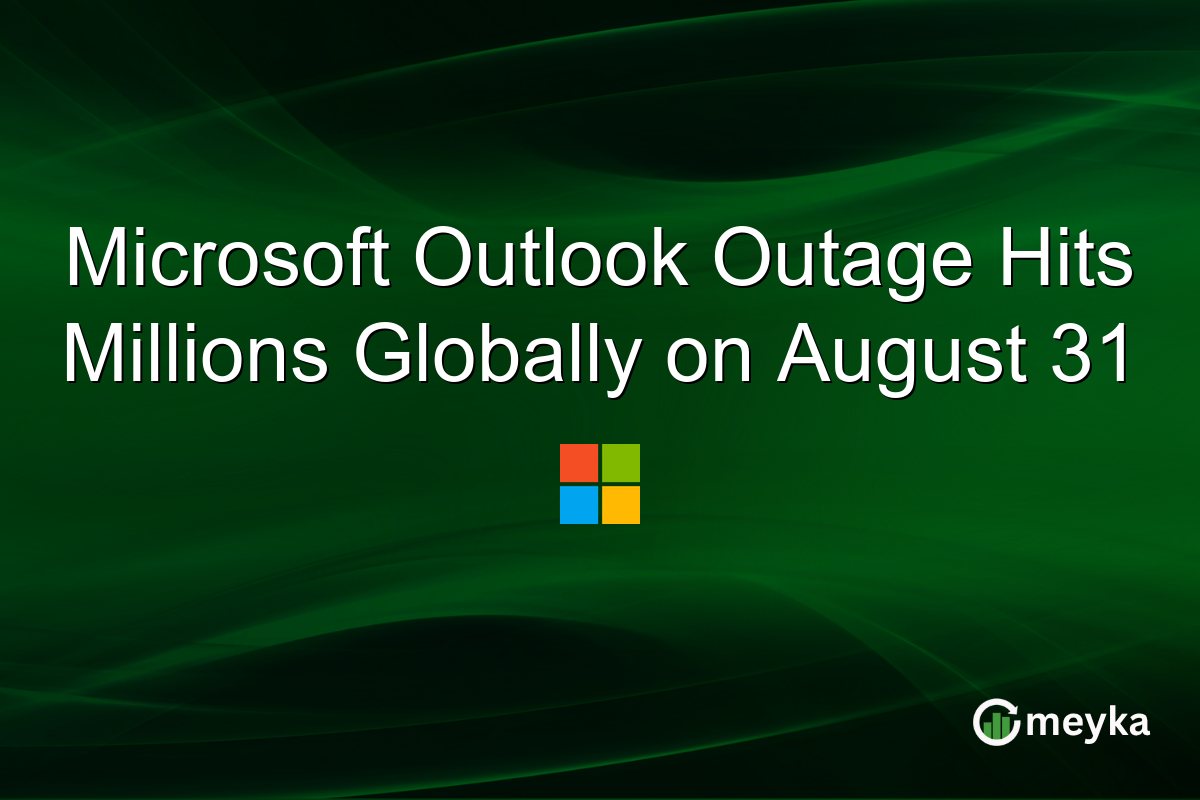 Microsoft Outlook Outage Hits Millions Globally on August 31