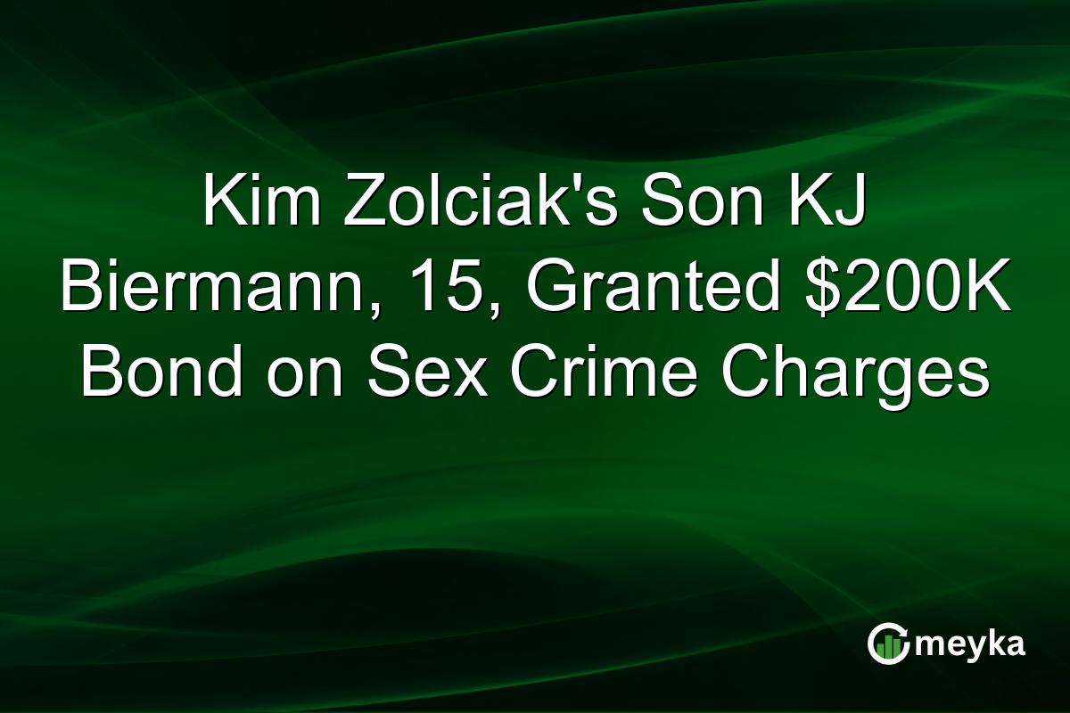 Kim Zolciak’s Son KJ Biermann, 15, Granted $200K Bond on Sex Crime Charges