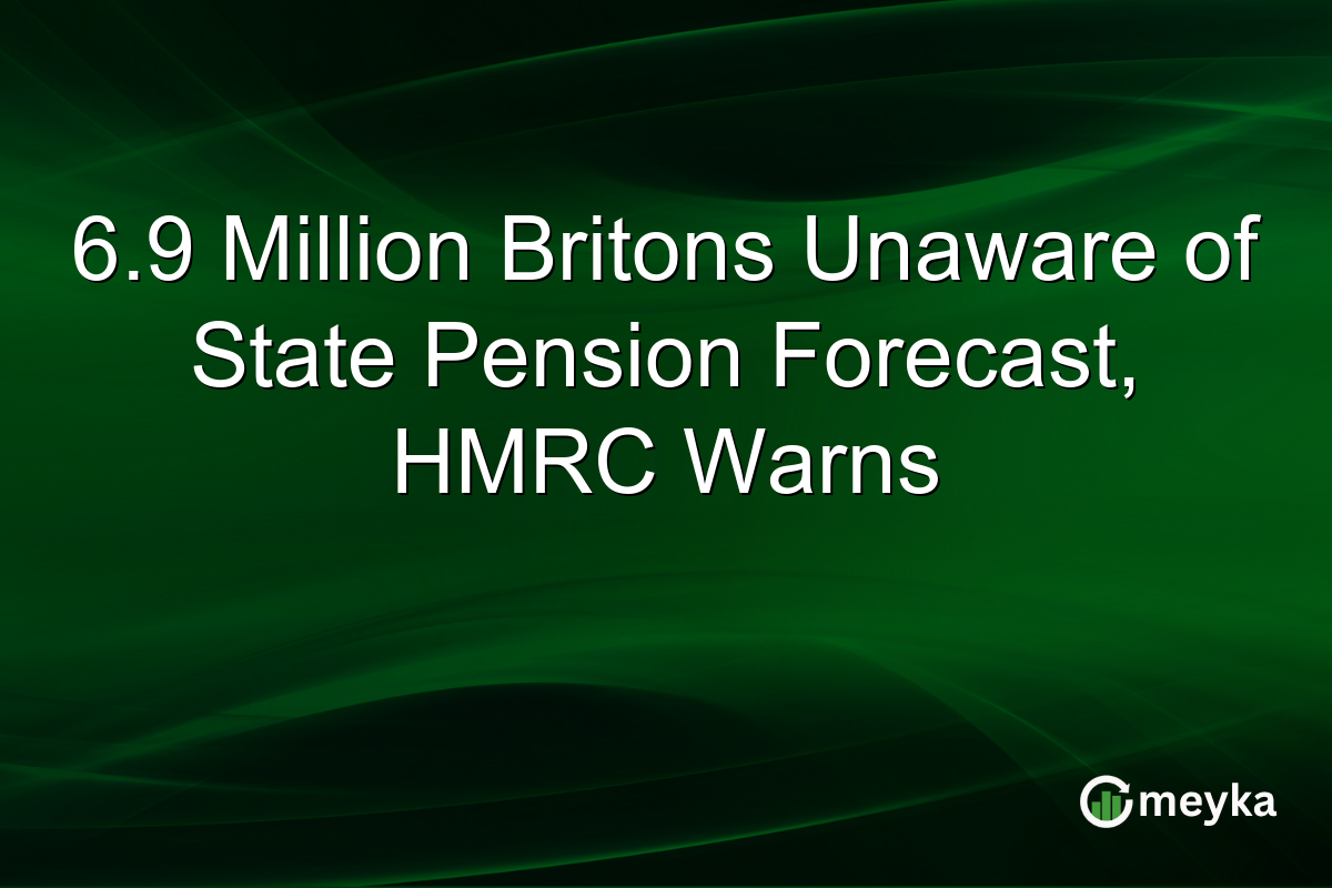 6.9 Million Britons Unaware of State Pension Forecast, HMRC Warns