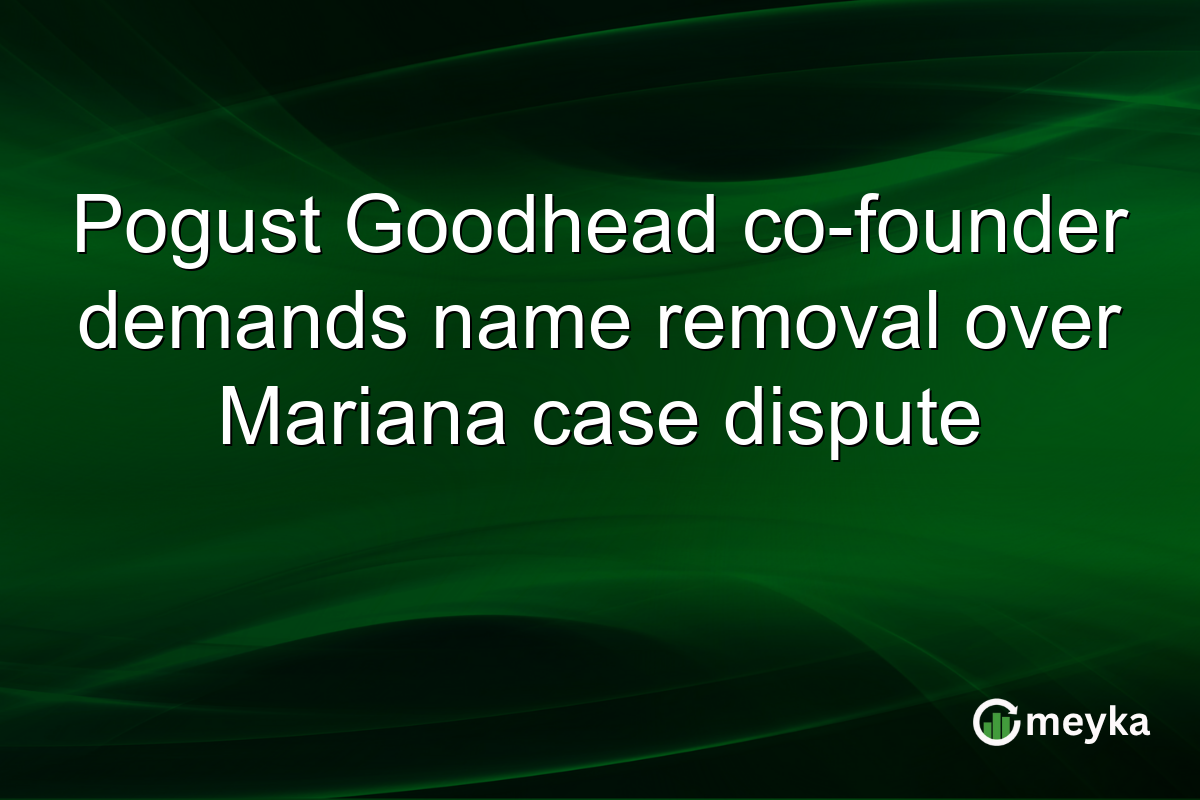 Pogust Goodhead co-founder demands name removal over Mariana case dispute