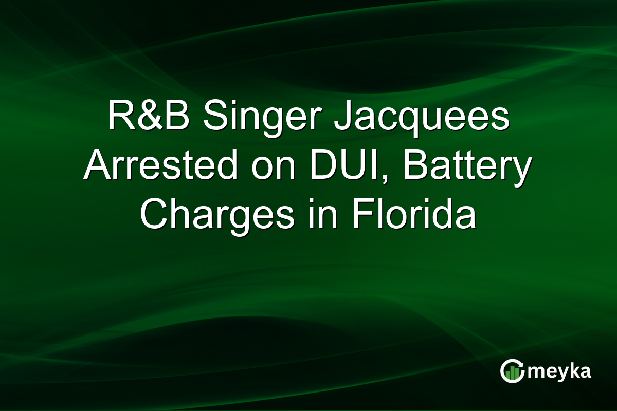 R&B Singer Jacquees Arrested on DUI, Battery Charges in Florida