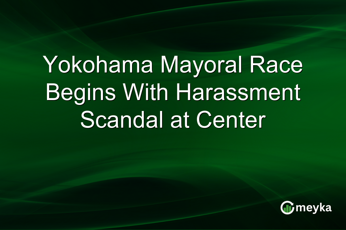 Yokohama Mayoral Race Begins With Harassment Scandal at Center