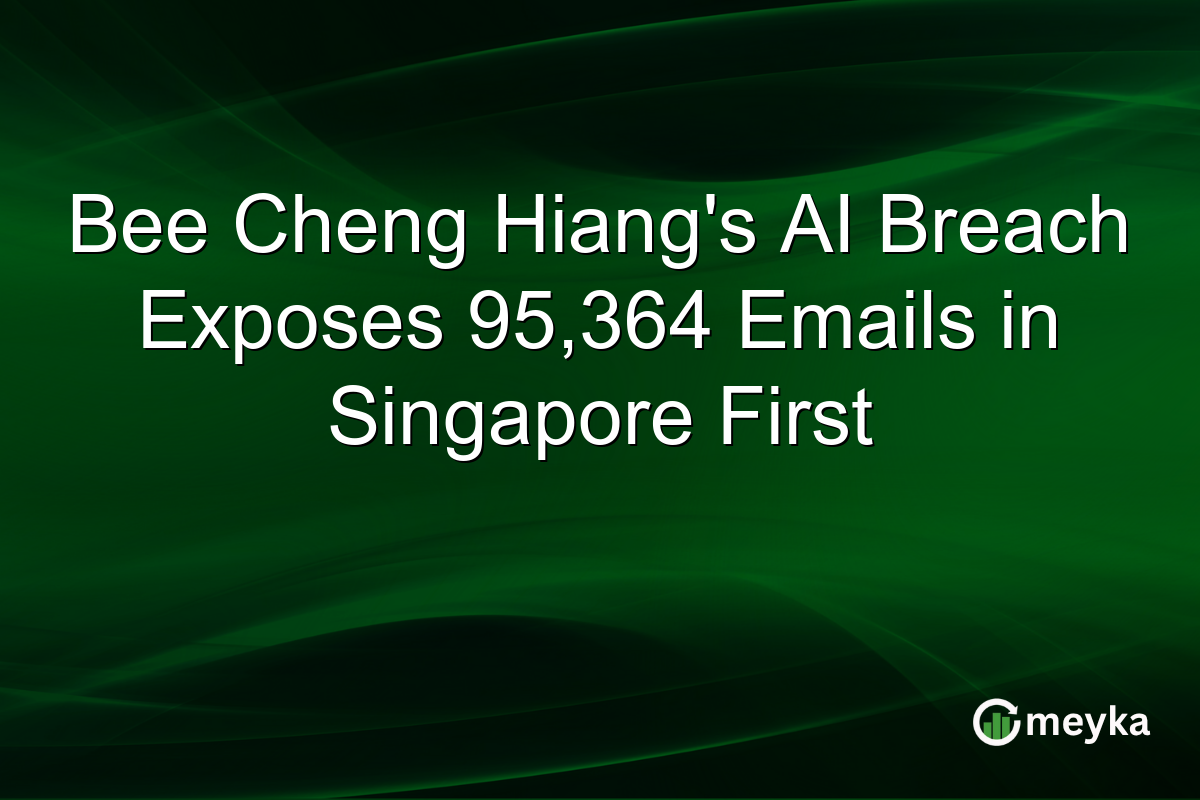 Bee Cheng Hiang’s AI Breach Exposes 95,364 Emails in Singapore First