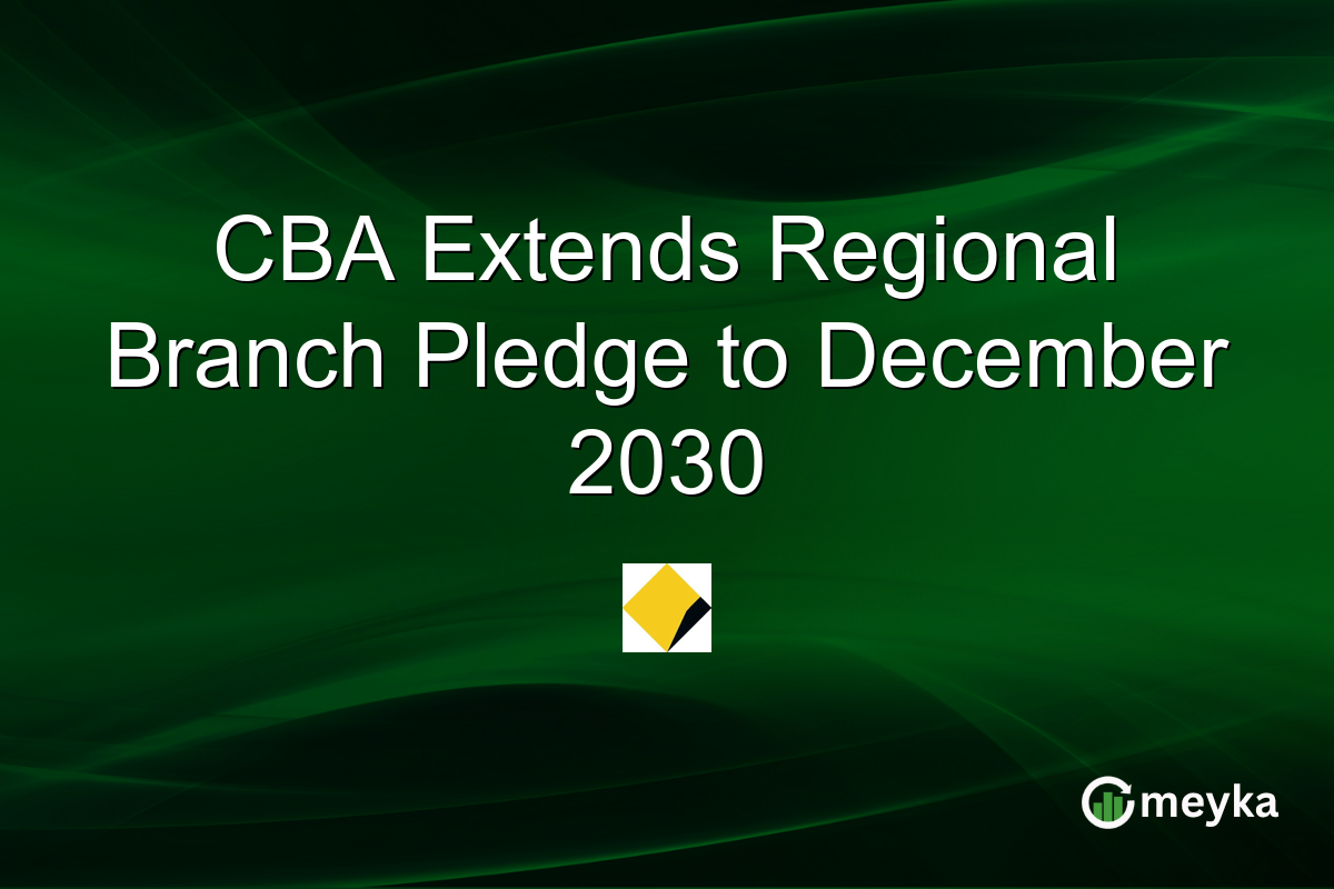 CBA Extends Regional Branch Pledge to December 2030
