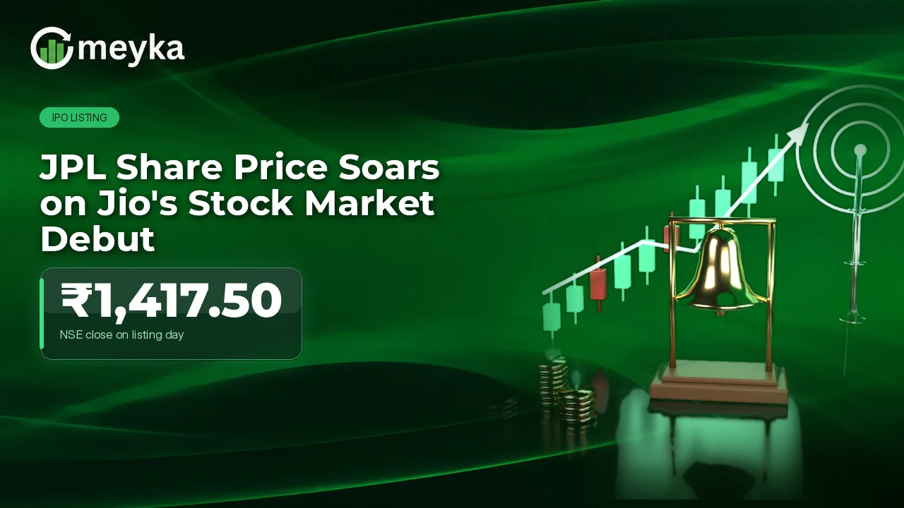 JPL Share Price: Jio Platforms Soars 27% on Stock Market Debut