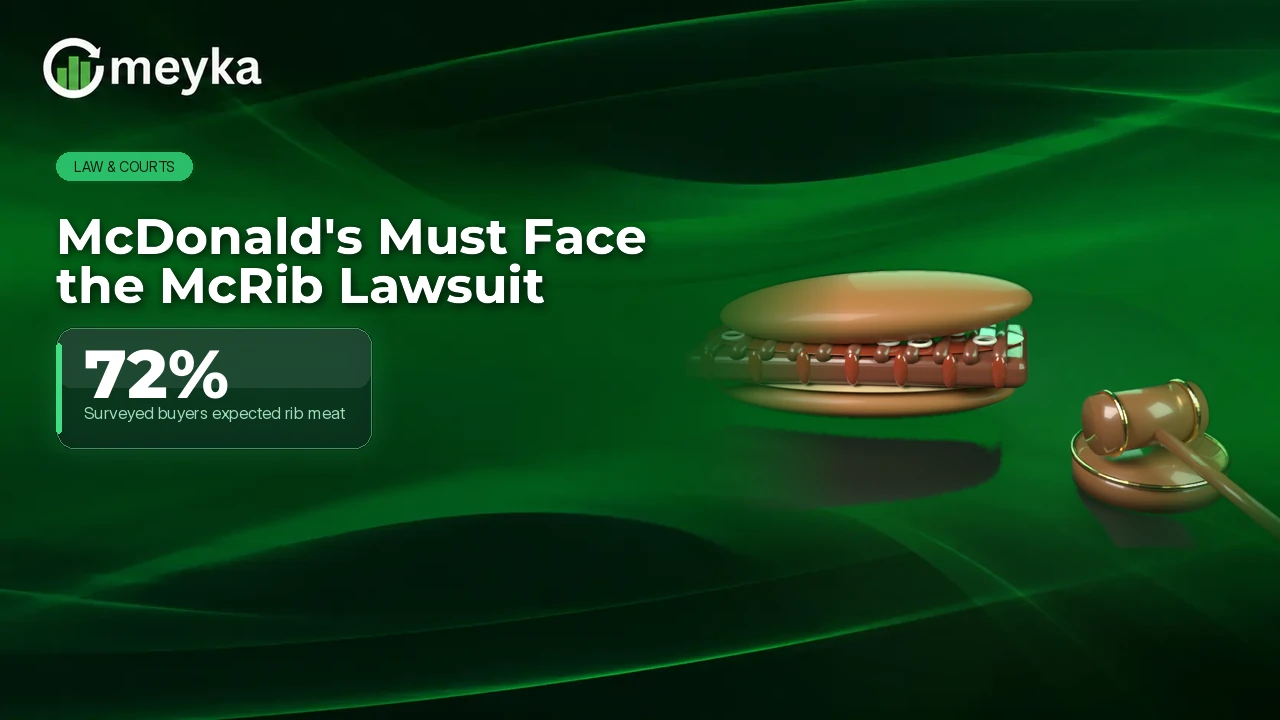McRib Lawsuit: Judge Lets McDonaldโs Rib Meat Case Proceed