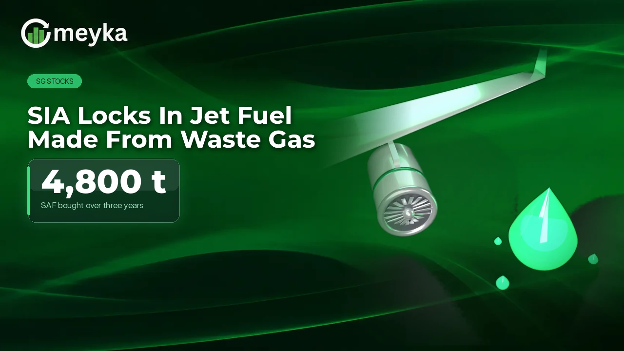 Sustainable Aviation Fuel: SIA to Buy Waste-Gas Jet Fuel Made in Singapore